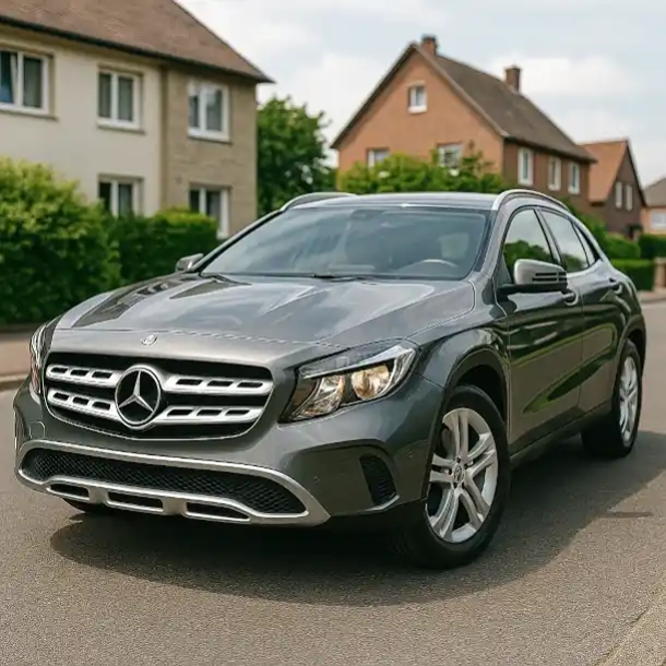 Ein gebrauchtes Mittelklasse-Auto, das im Rahmen des Autoankaufs in Kleve angeboten wird.